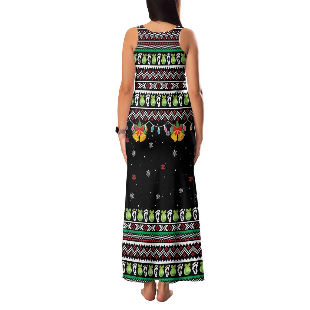 Christmas Unicorn Family Matching Tank Maxi Dress and Hawaiian Shirt with Don't Stop Believin Quote Tree Lights and Festive - Wonder Print Shop