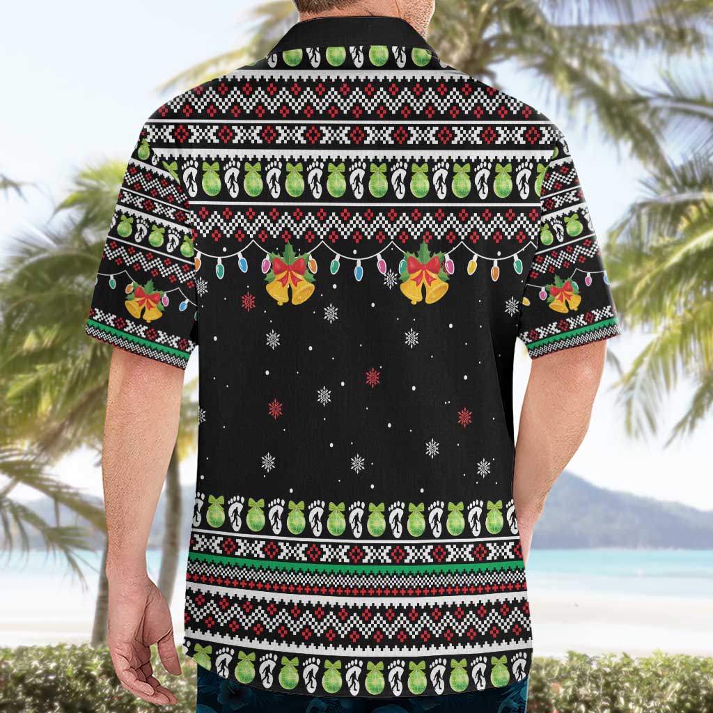 Christmas Unicorn Hawaiian Shirt with Don't Stop Believin Quote Tree Lights and Festive - Wonder Print Shop