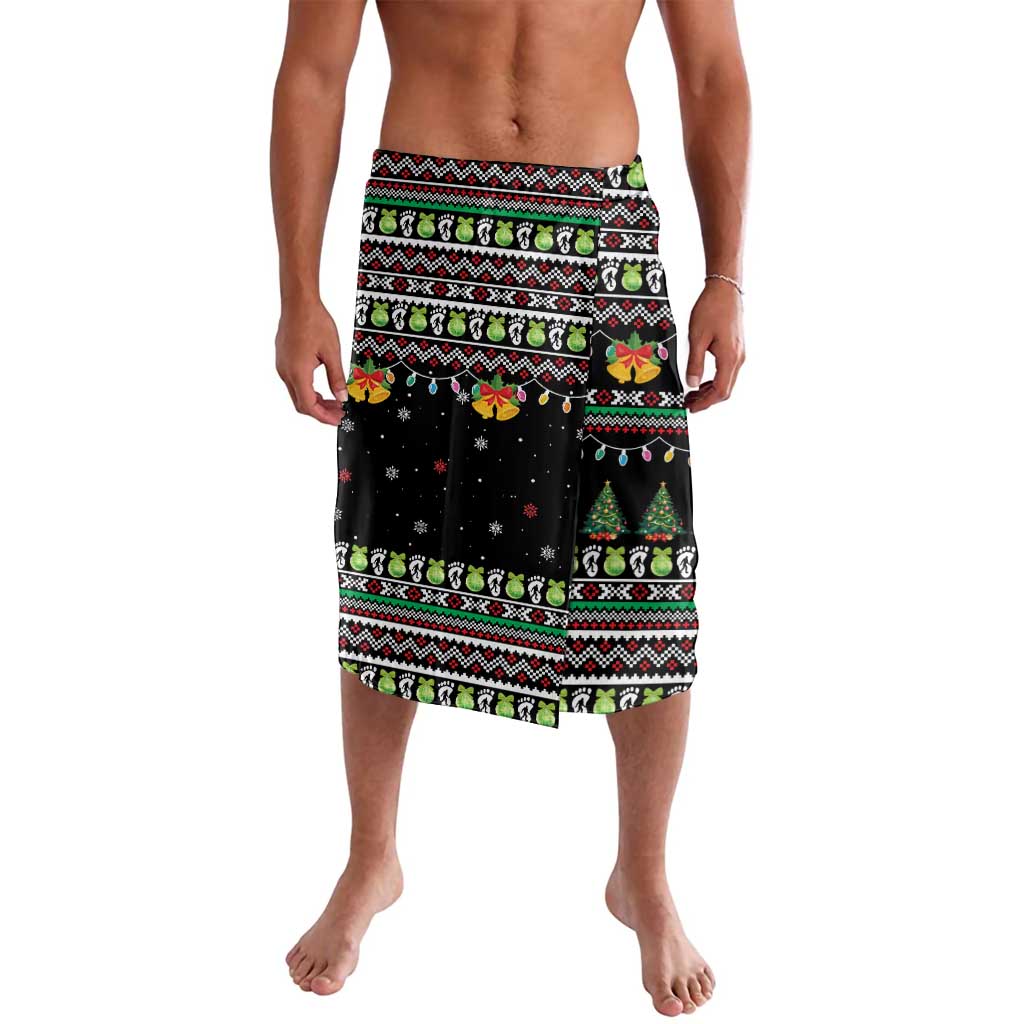 Christmas Unicorn Lavalava with Don't Stop Believin Quote Tree Lights and Festive - Wonder Print Shop