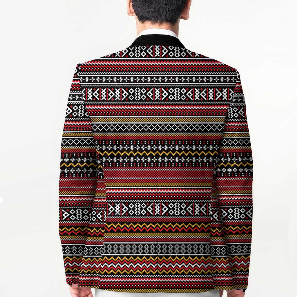 Funny Unicorn Workout Blazer with Squat Like No Tomorrow Quote and Rainbow Tribal - Wonder Print Shop