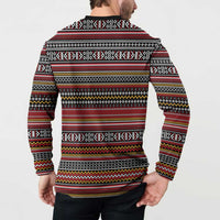 Funny Unicorn Workout Button Sweatshirt with Squat Like No Tomorrow Quote and Rainbow Tribal - Wonder Print Shop