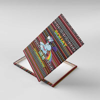 Funny Unicorn Workout Canvas Wall Art with Squat Like No Tomorrow Quote and Rainbow Tribal - Wonder Print Shop