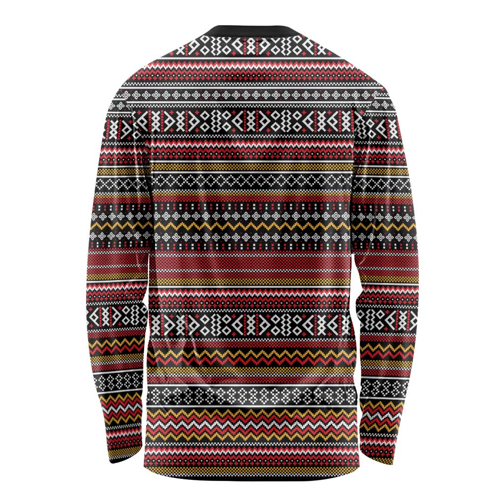 Funny Unicorn Workout Long Sleeve Shirt with Squat Like No Tomorrow Quote and Rainbow Tribal - Wonder Print Shop