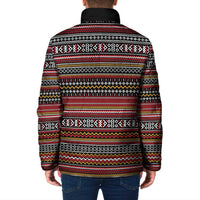 Funny Unicorn Workout Padded Jacket with Squat Like No Tomorrow Quote and Rainbow Tribal - Wonder Print Shop