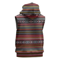 Funny Unicorn Workout Sleeveless Zip Hoodie with Squat Like No Tomorrow Quote and Rainbow Tribal - Wonder Print Shop