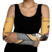 Personalized Cool Turkey Bowling Arm Sleeves with Sunglasses Pins - Wonder Print Shop