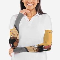 Personalized Cool Turkey Bowling Arm Sleeves with Sunglasses Pins - Wonder Print Shop