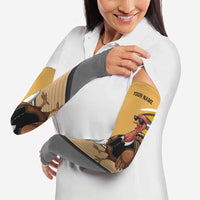 Personalized Cool Turkey Bowling Arm Sleeves with Sunglasses Pins - Wonder Print Shop