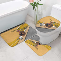 Personalized Cool Turkey Bowling Bathroom Set with Sunglasses Pins - Wonder Print Shop