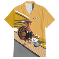 Personalized Cool Turkey Bowling Family Matching Long Sleeve Bodycon Dress and Hawaiian Shirt with Sunglasses Pins - Wonder Print Shop