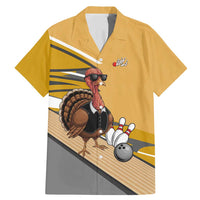 Personalized Cool Turkey Bowling Family Matching Mermaid Dress and Hawaiian Shirt with Sunglasses Pins - Wonder Print Shop