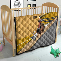 Personalized Cool Turkey Bowling Quilt with Sunglasses Pins - Wonder Print Shop