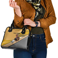 Personalized Cool Turkey Bowling Shoulder Handbag with Sunglasses Pins - Wonder Print Shop