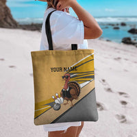 Personalized Cool Turkey Bowling Tote Bag with Sunglasses Pins - Wonder Print Shop
