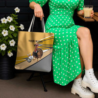 Personalized Cool Turkey Bowling Tote Bag with Sunglasses Pins - Wonder Print Shop
