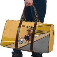 Personalized Cool Turkey Bowling Travel Bag with Sunglasses Pins - Wonder Print Shop