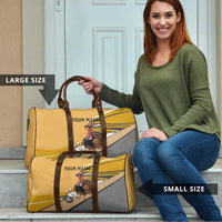 Personalized Cool Turkey Bowling Travel Bag with Sunglasses Pins - Wonder Print Shop