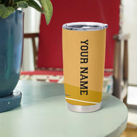 Personalized Cool Turkey Bowling Tumbler Cup with Sunglasses Pins - Wonder Print Shop