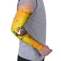 Personalized Funny Turkey Darts Arm Sleeves with Sunglasses Dartboard - Wonder Print Shop
