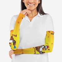 Personalized Funny Turkey Darts Arm Sleeves with Sunglasses Dartboard - Wonder Print Shop