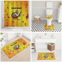 Personalized Funny Turkey Darts Bathroom Set with Sunglasses Dartboard - Wonder Print Shop