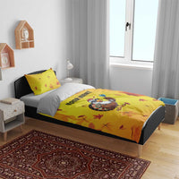 Personalized Funny Turkey Darts Bedding Set with Sunglasses Dartboard - Wonder Print Shop