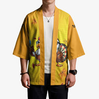 Personalized Funny Turkey Darts Kimono with Sunglasses Dartboard - Wonder Print Shop