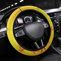 Funny Turkey Darts Steering Wheel Cover with Sunglasses Dartboard - Wonder Print Shop