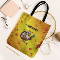 Personalized Funny Turkey Darts Tote Bag with Sunglasses Dartboard - Wonder Print Shop