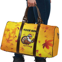Personalized Funny Turkey Darts Travel Bag with Sunglasses Dartboard - Wonder Print Shop