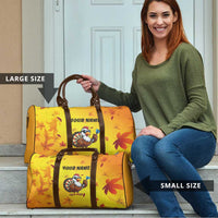 Personalized Funny Turkey Darts Travel Bag with Sunglasses Dartboard - Wonder Print Shop