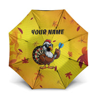 Personalized Funny Turkey Darts Umbrella with Sunglasses Dartboard - Wonder Print Shop