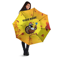 Personalized Funny Turkey Darts Umbrella with Sunglasses Dartboard - Wonder Print Shop