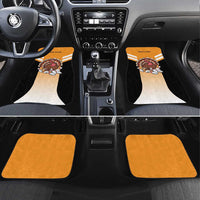 Personalized Funny Turkey Bowling Car Mats with Cartoon Pins Thanksgiving - Wonder Print Shop