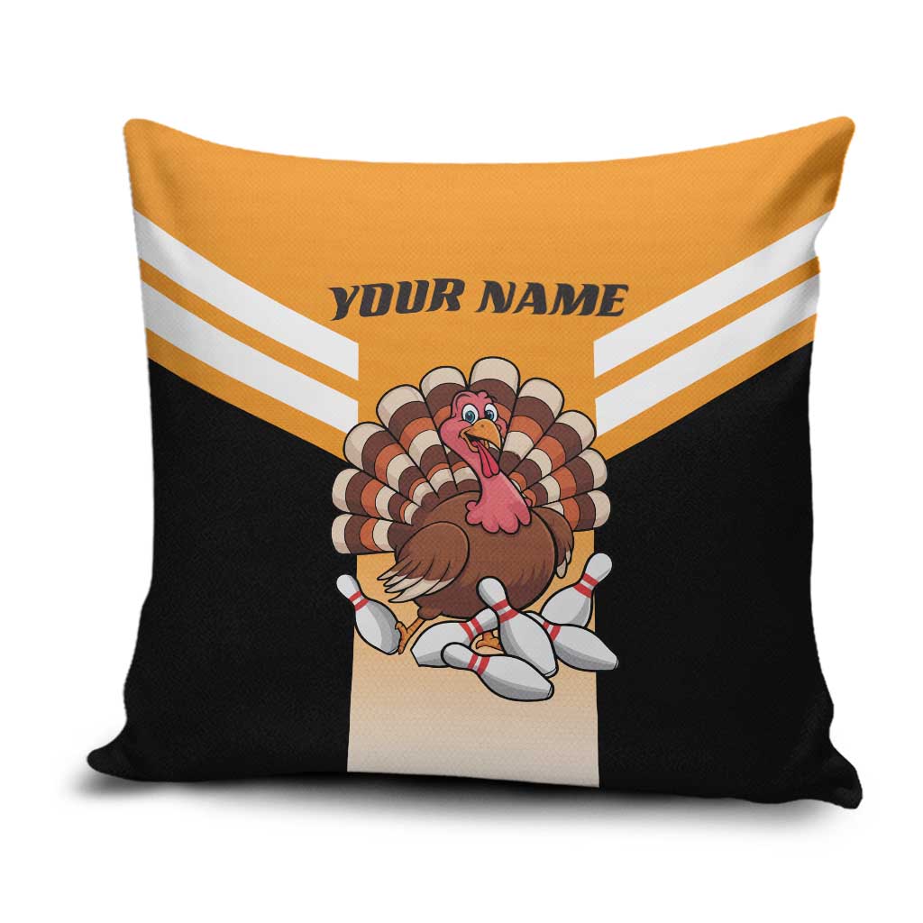 Personalized Funny Turkey Bowling Pillow Cover with Cartoon Pins Thanksgiving - Wonder Print Shop
