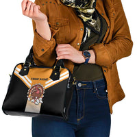 Personalized Funny Turkey Bowling Shoulder Handbag with Cartoon Pins Thanksgiving - Wonder Print Shop