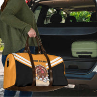 Personalized Funny Turkey Bowling Travel Bag with Cartoon Pins Thanksgiving - Wonder Print Shop