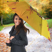 Personalized Funny Turkey Billiards Umbrella with Pool Cue and Balls Thanksgiving Design - Wonder Print Shop