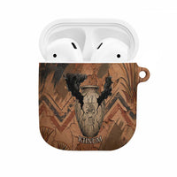 Khnum AirPods Case Ancient Egyptian Earthy Cracked Papyrus - Divine Potter - Wonder Print Shop