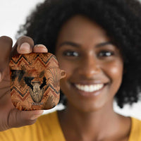 Khnum AirPods Case Ancient Egyptian Earthy Cracked Papyrus - Divine Potter - Wonder Print Shop
