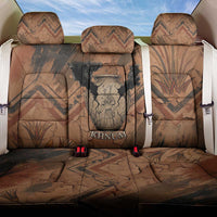 Khnum Back Car Seat Cover Ancient Egyptian Earthy Cracked Papyrus - Divine Potter - Wonder Print Shop
