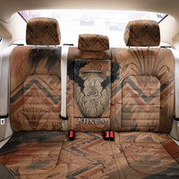 Khnum Back Car Seat Cover Ancient Egyptian Earthy Cracked Papyrus - Divine Potter - Wonder Print Shop