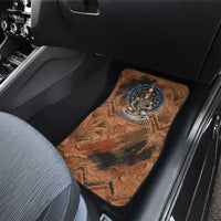 Khnum Car Mats Ancient Egyptian Earthy Cracked Papyrus - Divine Potter - Wonder Print Shop