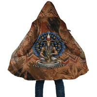 Khnum Cloak Ancient Egyptian Earthy Cracked Papyrus - Divine Potter - Wonder Print Shop