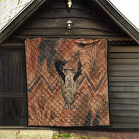 Khnum Quilt Ancient Egyptian Earthy Cracked Papyrus - Divine Potter - Wonder Print Shop
