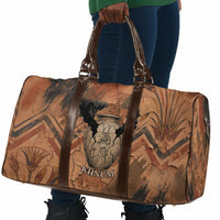 Khnum Travel Bag Ancient Egyptian Earthy Cracked Papyrus - Divine Potter - Wonder Print Shop