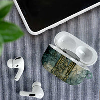 Khnum Ancient Egyptian AirPods Case with Smoky Leaf, Ram Head Emblem, and Guardian of the Cataract - Wonder Print Shop