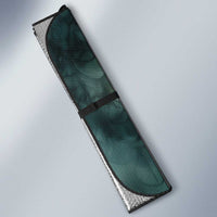 Khnum Ancient Egyptian Auto Sun Shade with Smoky Leaf, Ram Head Emblem, and Guardian of the Cataract - Wonder Print Shop