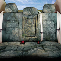 Khnum Ancient Egyptian Back Car Seat Cover with Smoky Leaf, Ram Head Emblem, and Guardian of the Cataract - Wonder Print Shop