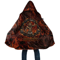 Maahes Cloak Ancient Egyptian Fiery Red Flame - Roaring Lion Head - Wonder Print Shop